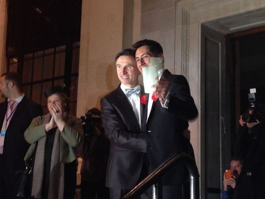 First Same Sex Wedding in Islington by Tom Morris 2014-03-29